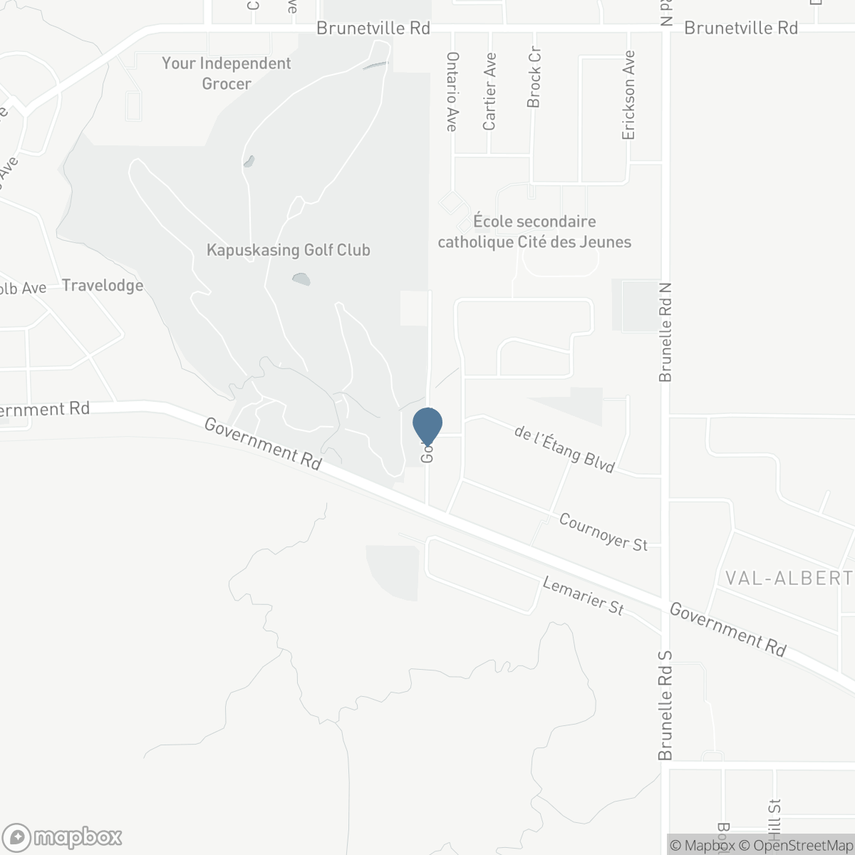 20 GOLF STREET, Kapuskasing, Ontario P5N 3J6